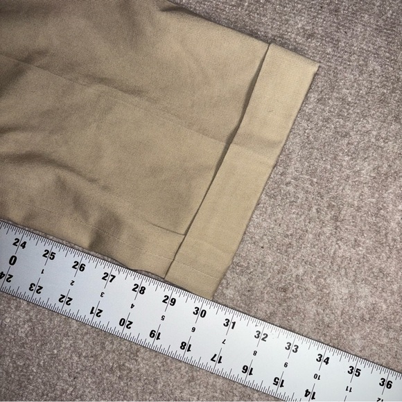 Bills Khakis Mens 36 Classic Fit Tan Chino Pants Made USA - Picture 10 of 14
